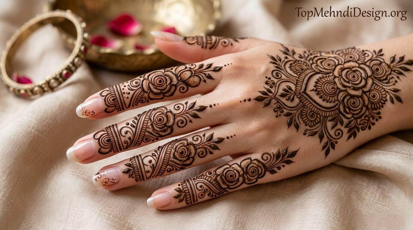 Khaleeji Mehndi Design 2026
