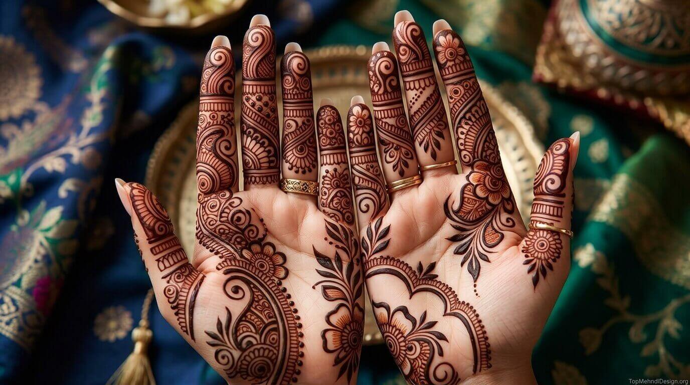 Khaleeji Mehndi Design 2026