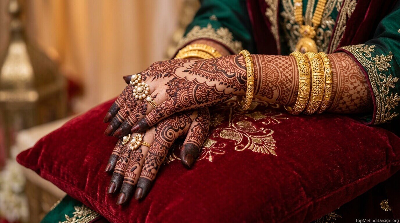 Khaleeji Mehndi Design 2026