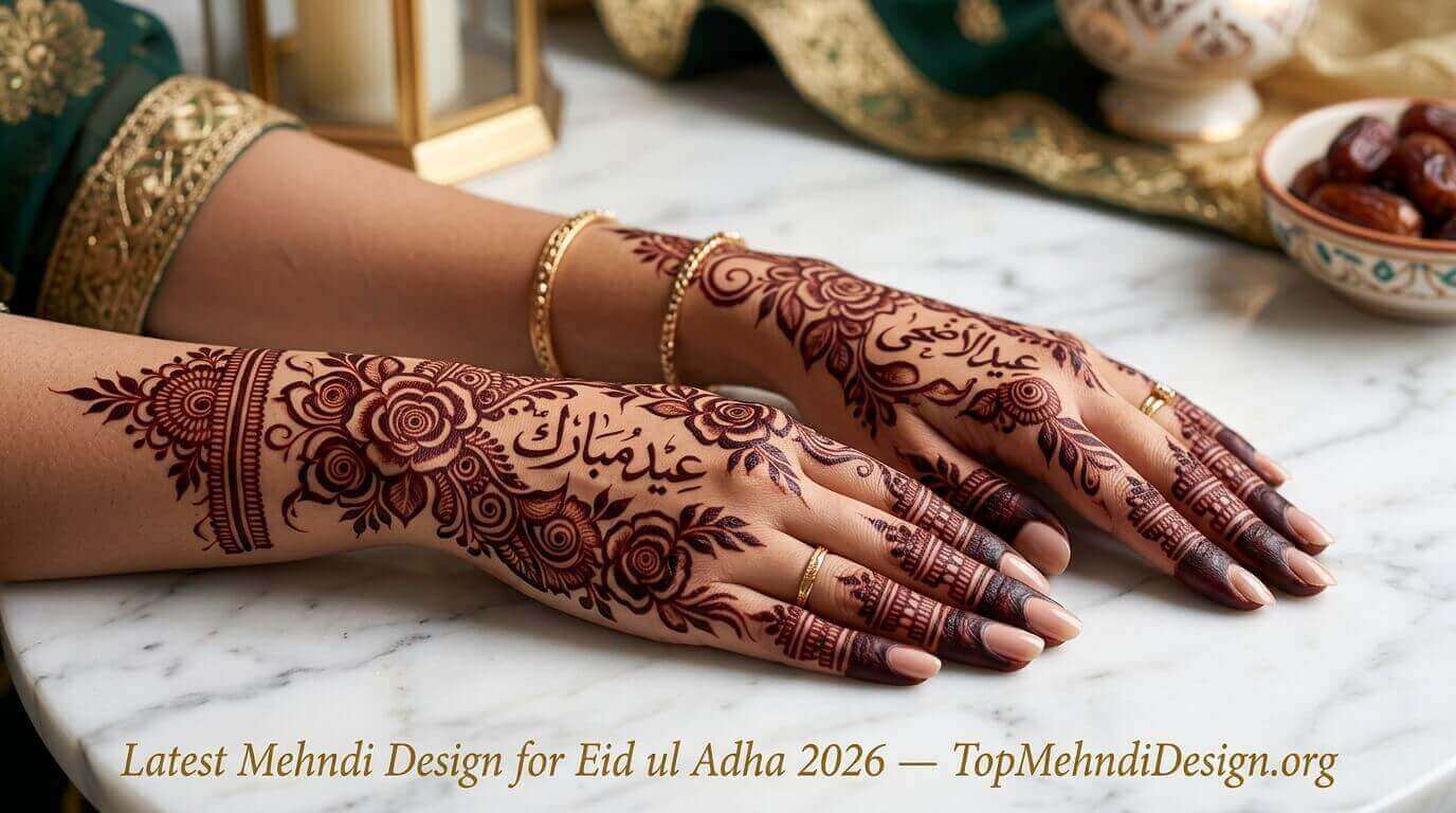 Latest Mehndi Design for Eid ul Adha 2026