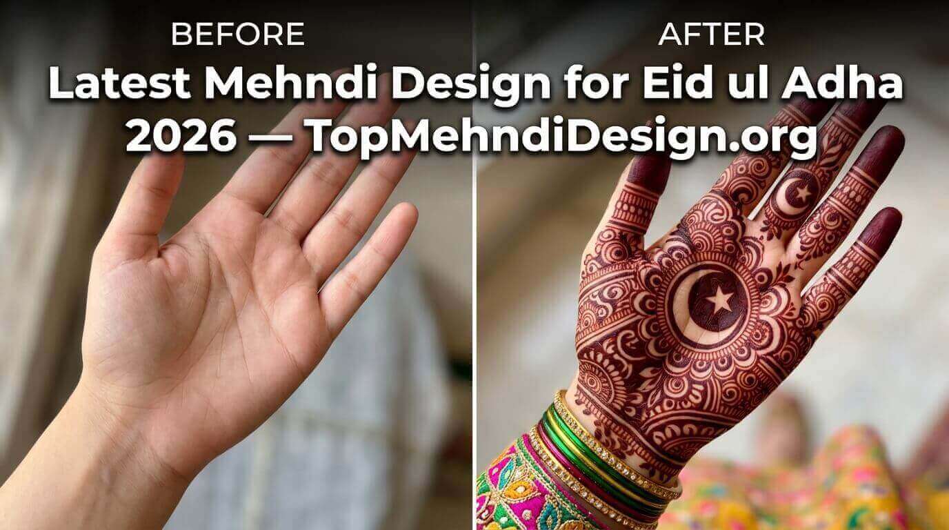 Latest Mehndi Design for Eid ul Adha 2026
