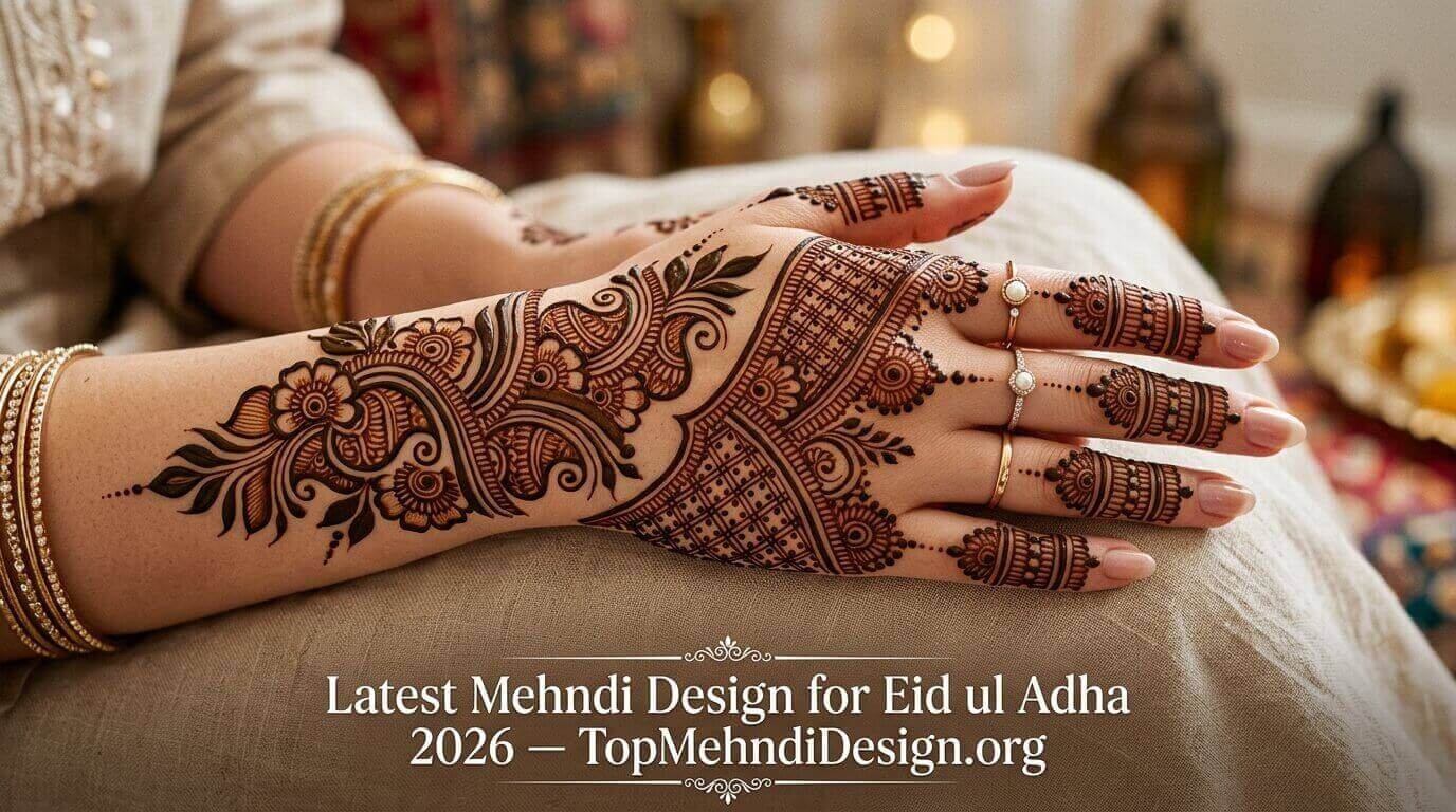 Latest Mehndi Design for Eid ul Adha 2026