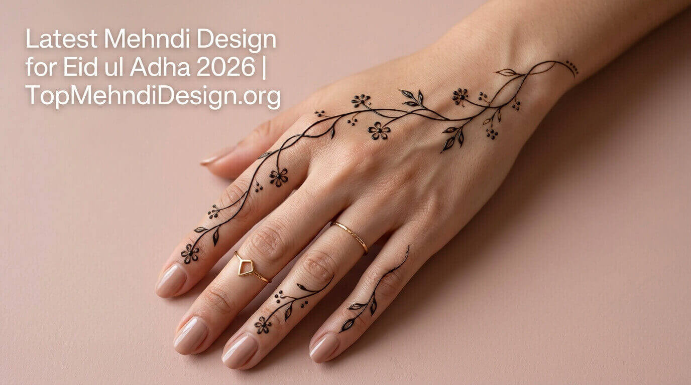 Latest Mehndi Design for Eid ul Adha 2026