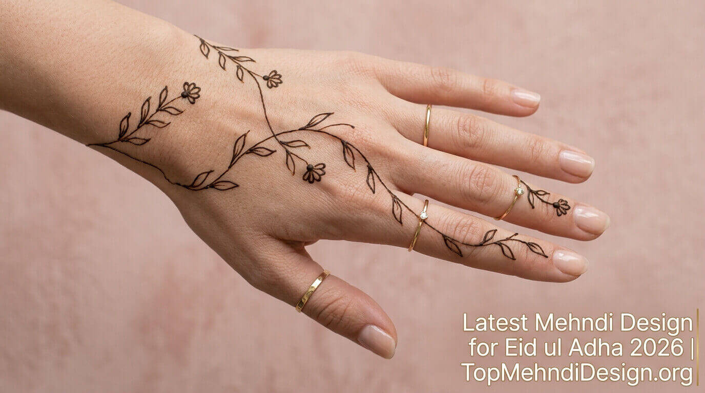 Latest Mehndi Design for Eid ul Adha 2026