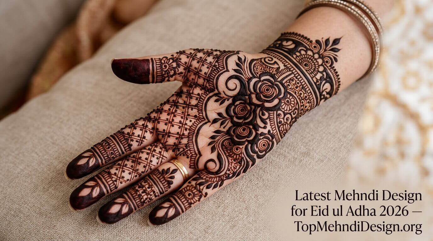 Latest Mehndi Design for Eid ul Adha 2026