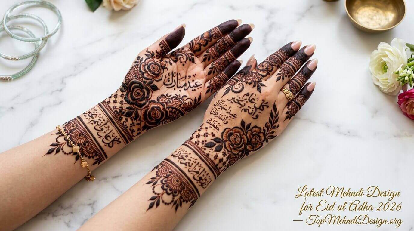Latest Mehndi Design for Eid ul Adha 2026