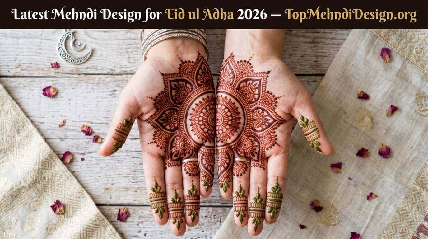 Latest Mehndi Design for Eid ul Adha 2026
