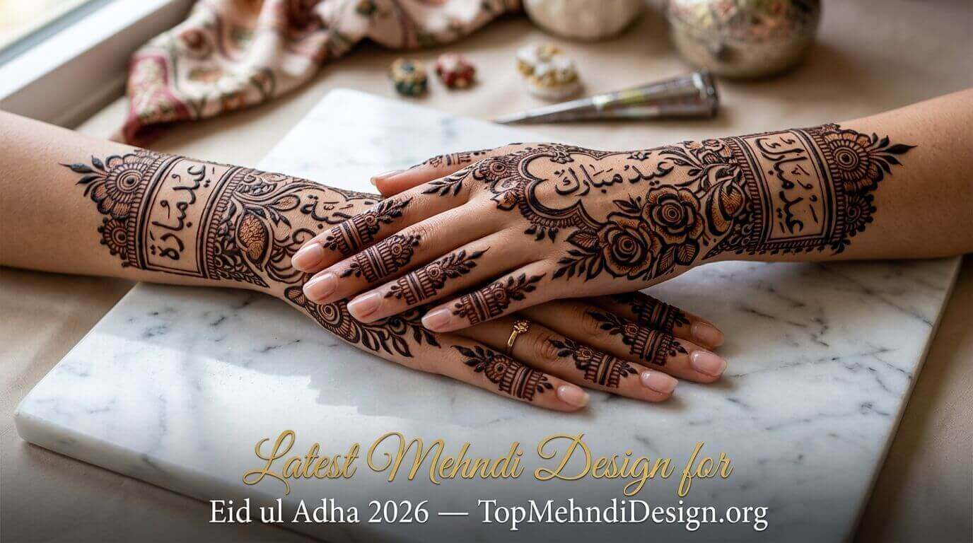 Latest Mehndi Design for Eid ul Adha 2026