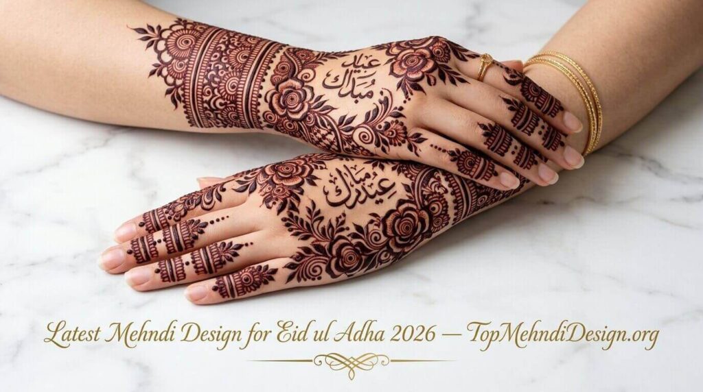 Latest Mehndi Design for Eid ul Adha 2026