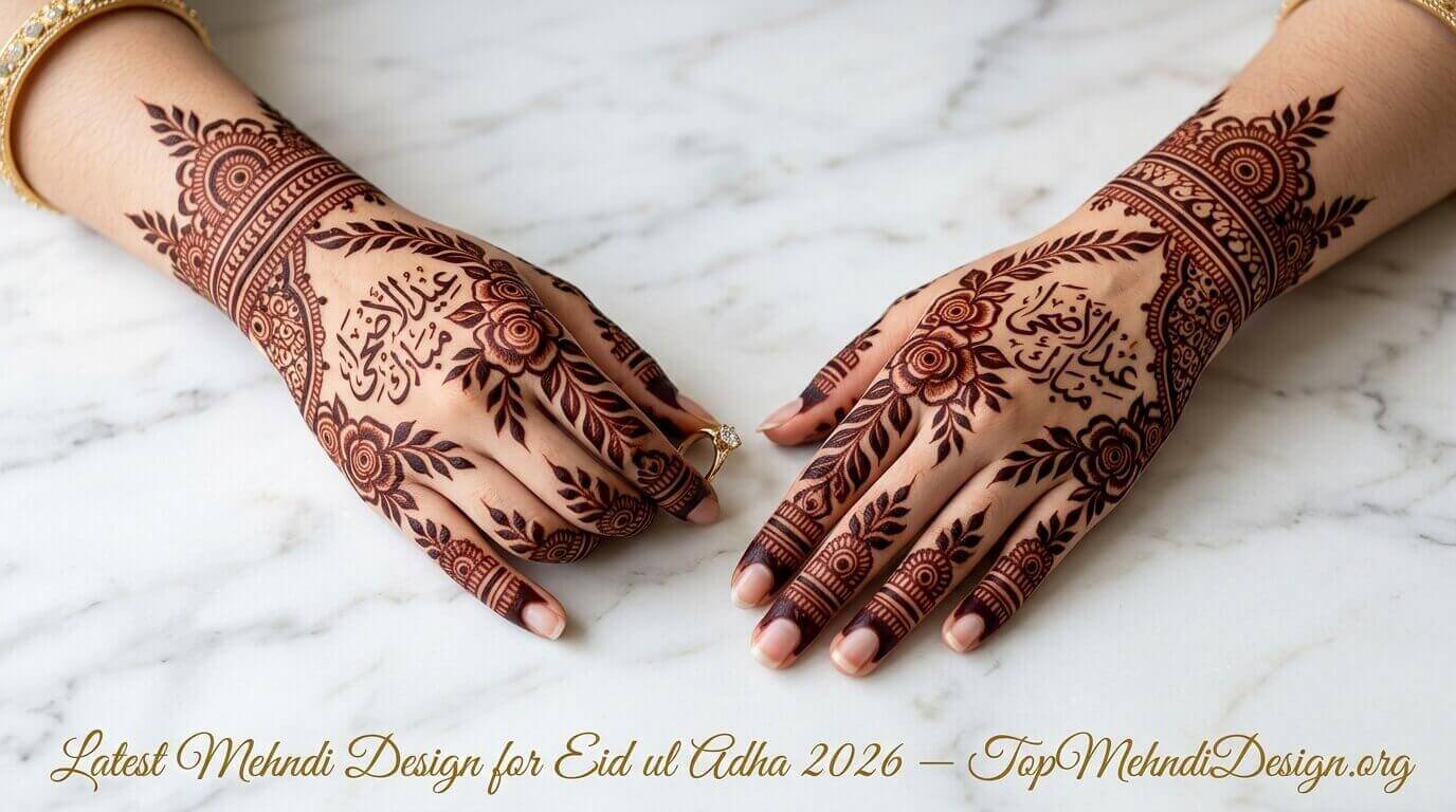 Latest Mehndi Design for Eid ul Adha 2026