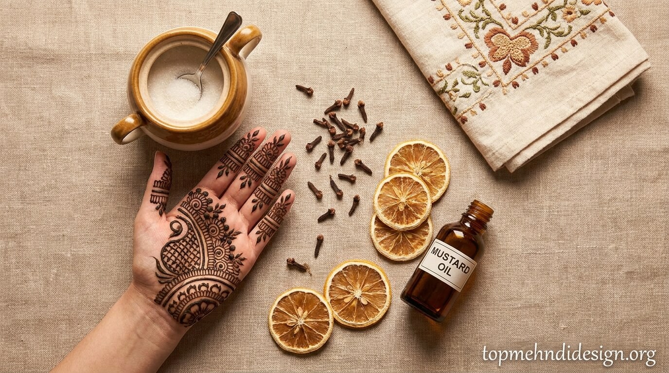 Mehndi Design Dark Color Tips 2026