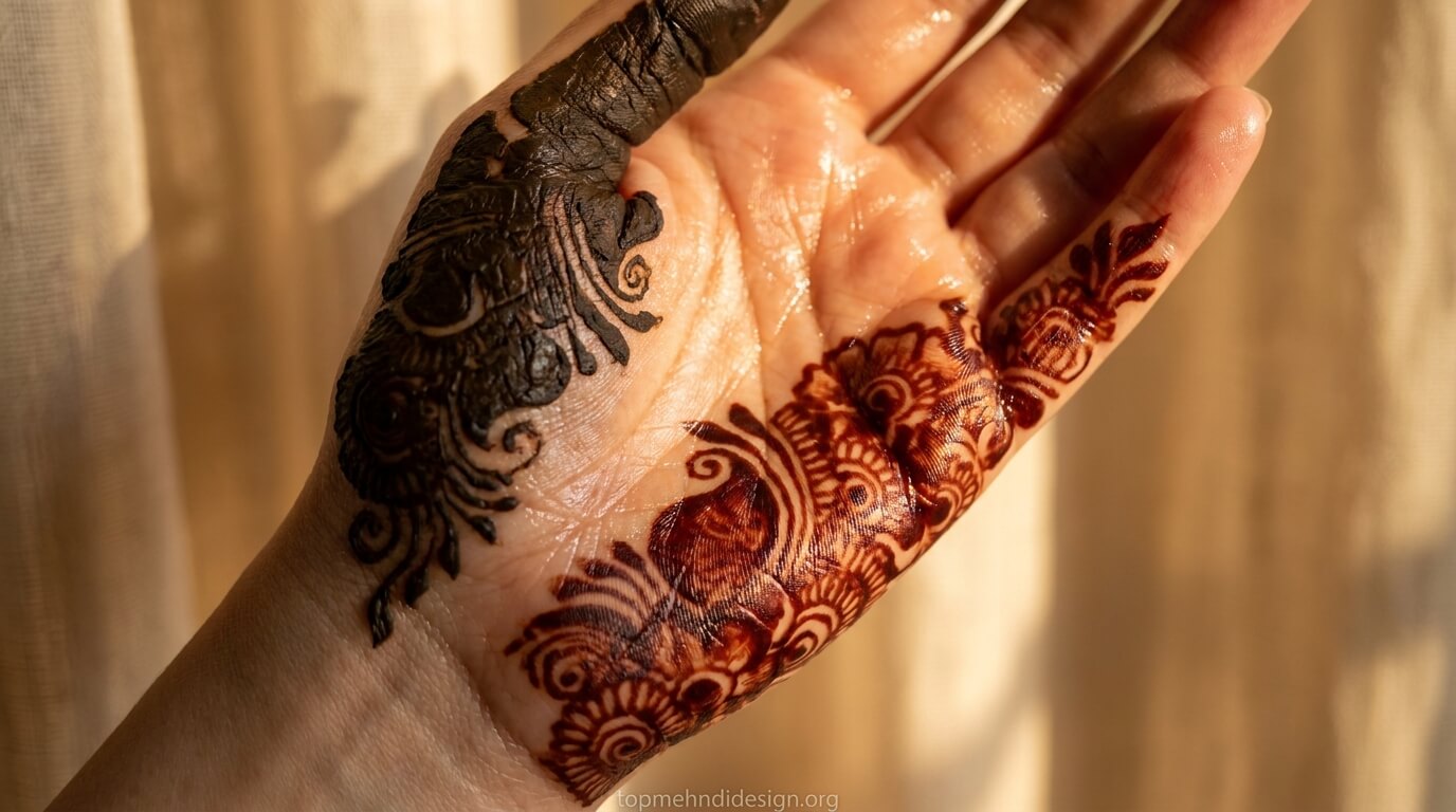 Mehndi Design Dark Color Tips 2026
