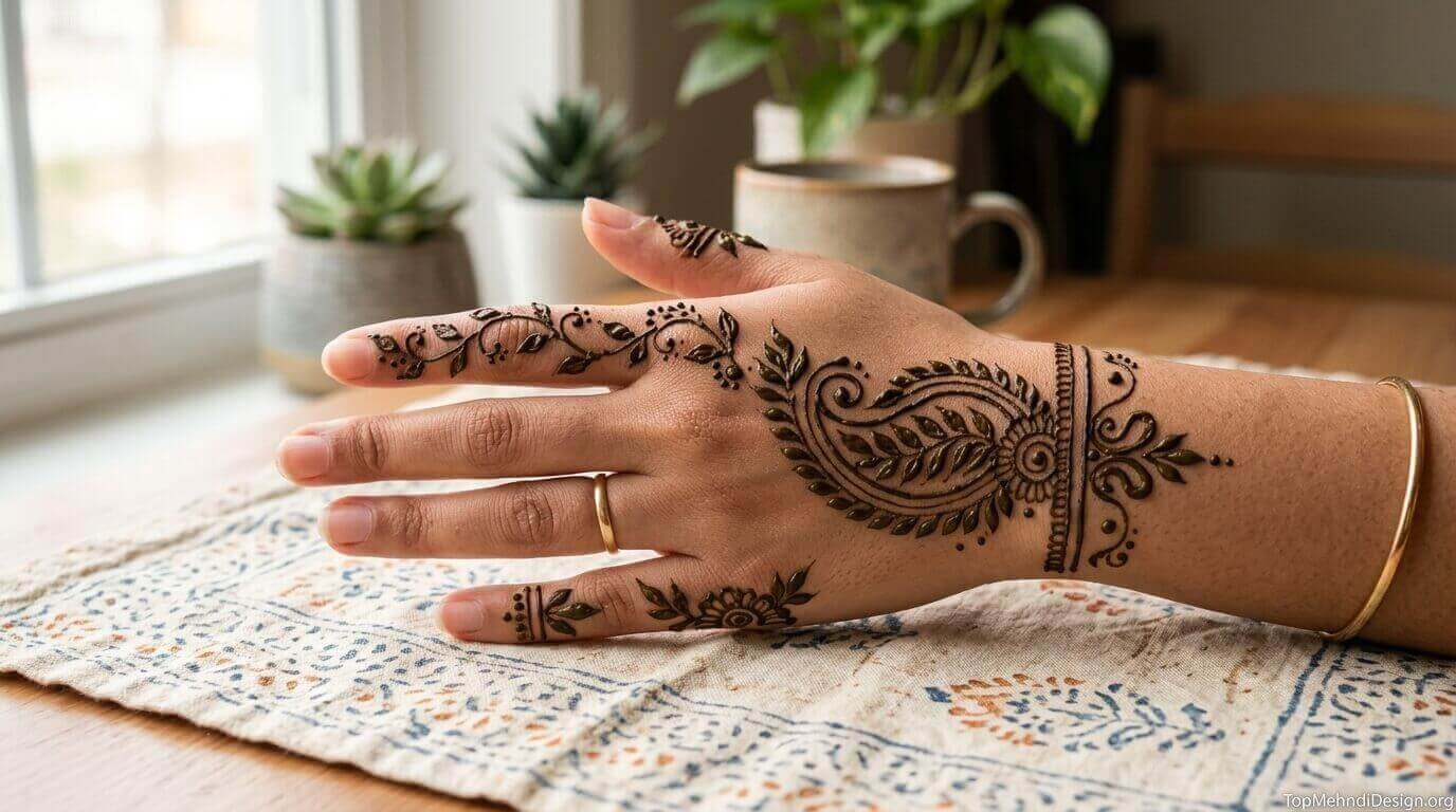 Mehndi Design for Eid ul Adha 2026 at Home