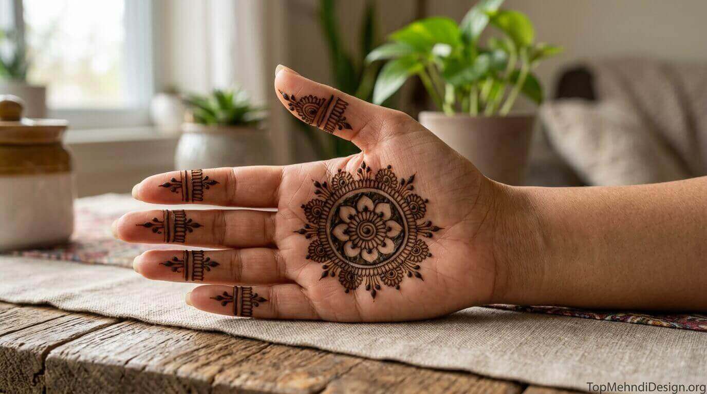 Mehndi Design for Eid ul Adha 2026 at Home
