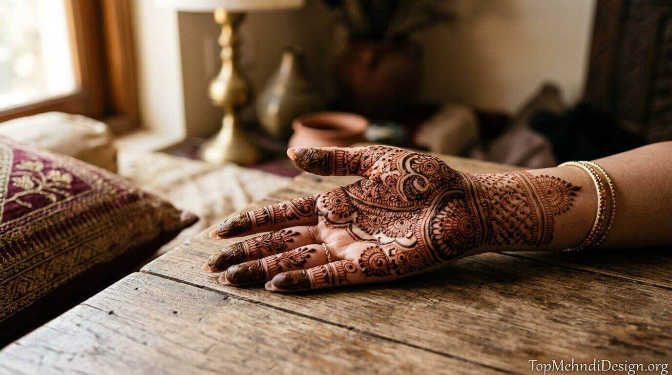Mehndi Design for Eid ul Adha 2026 at Home