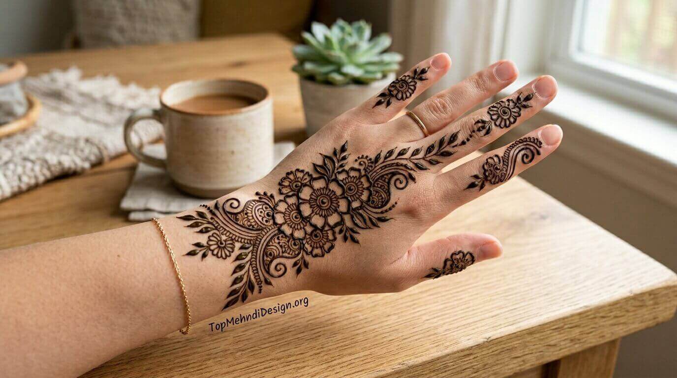 Mehndi Design for Eid ul Adha 2026 at Home