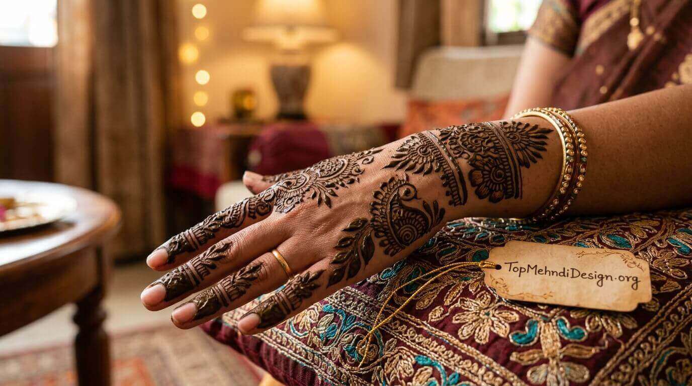 Mehndi Design for Eid ul Adha 2026 at Home