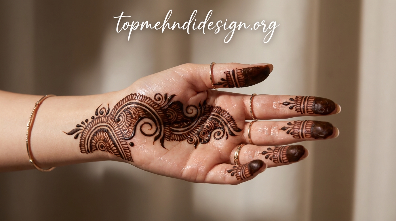Bakra Eid Mehndi Design Arabic Simple 2026