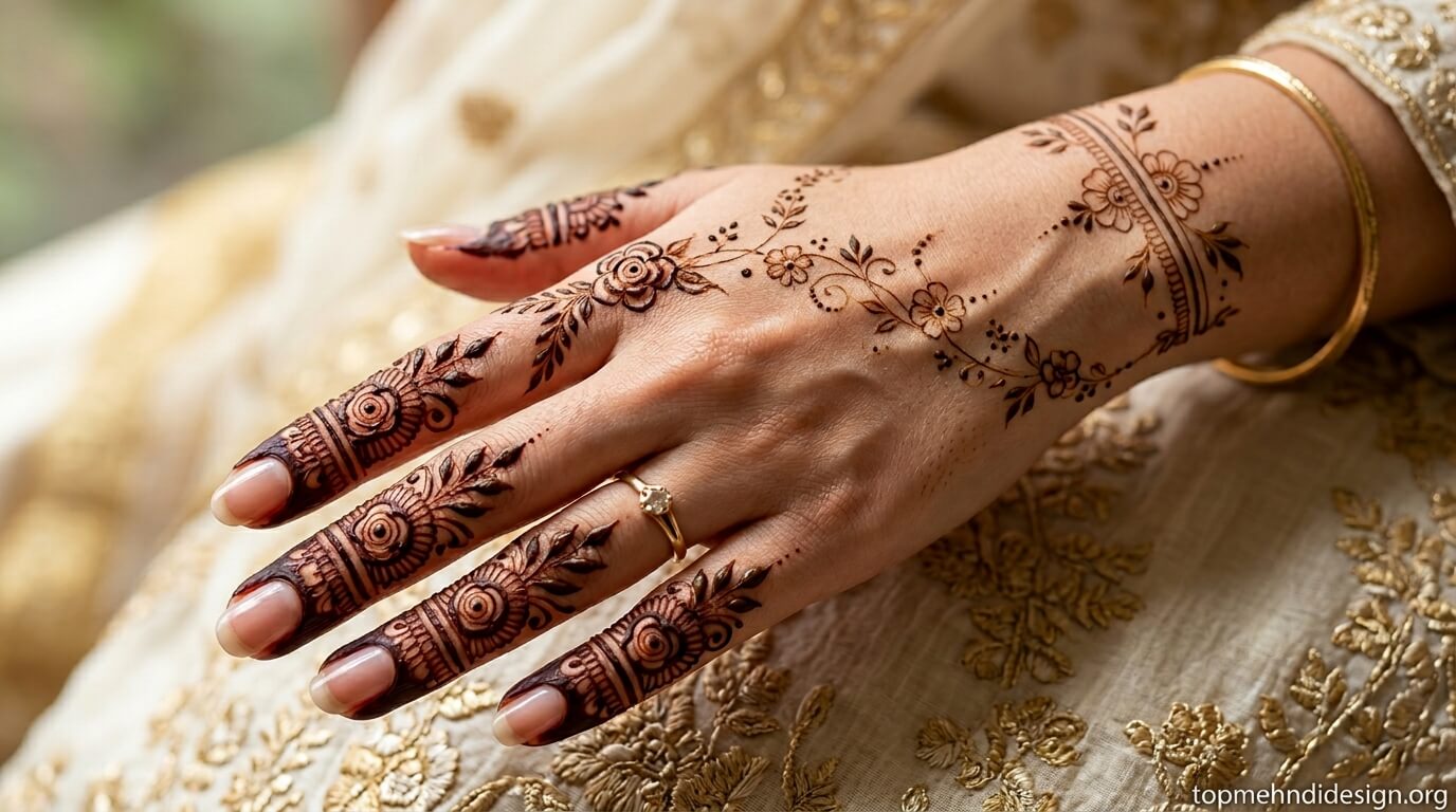 Bakra Eid Mehndi Design Simple Back Hand 2026