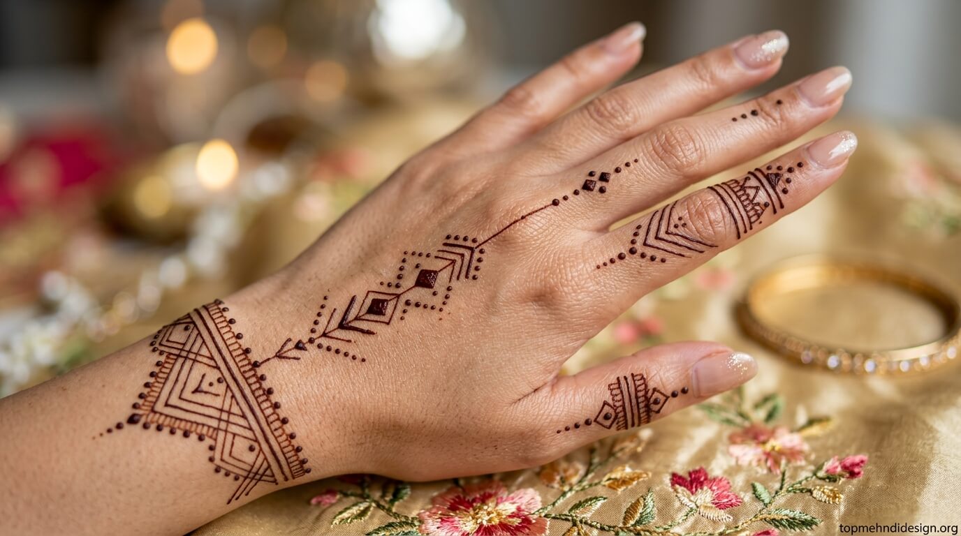 Bakra Eid Mehndi Design Simple Back Hand 2026