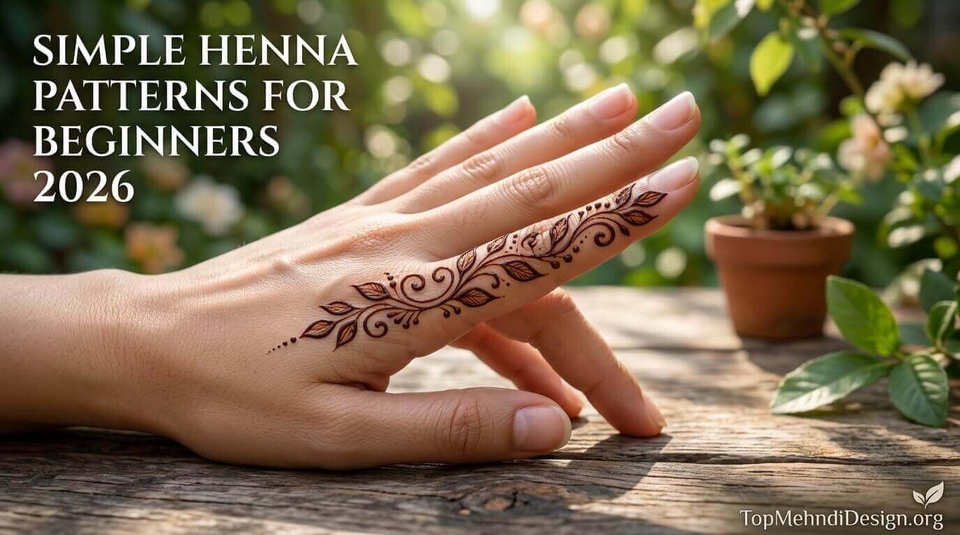 Simple Henna Patterns for Beginners 2026