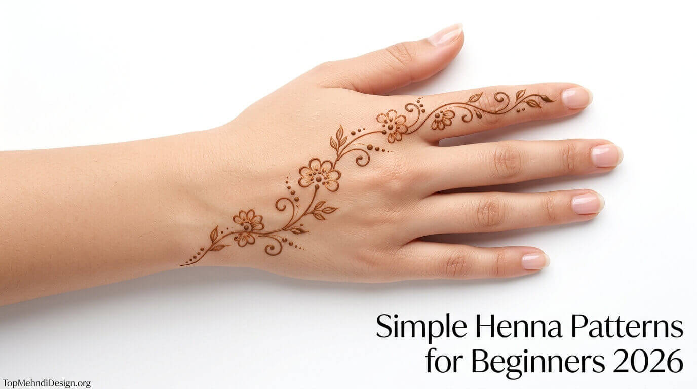 Simple Henna Patterns for Beginners 2026