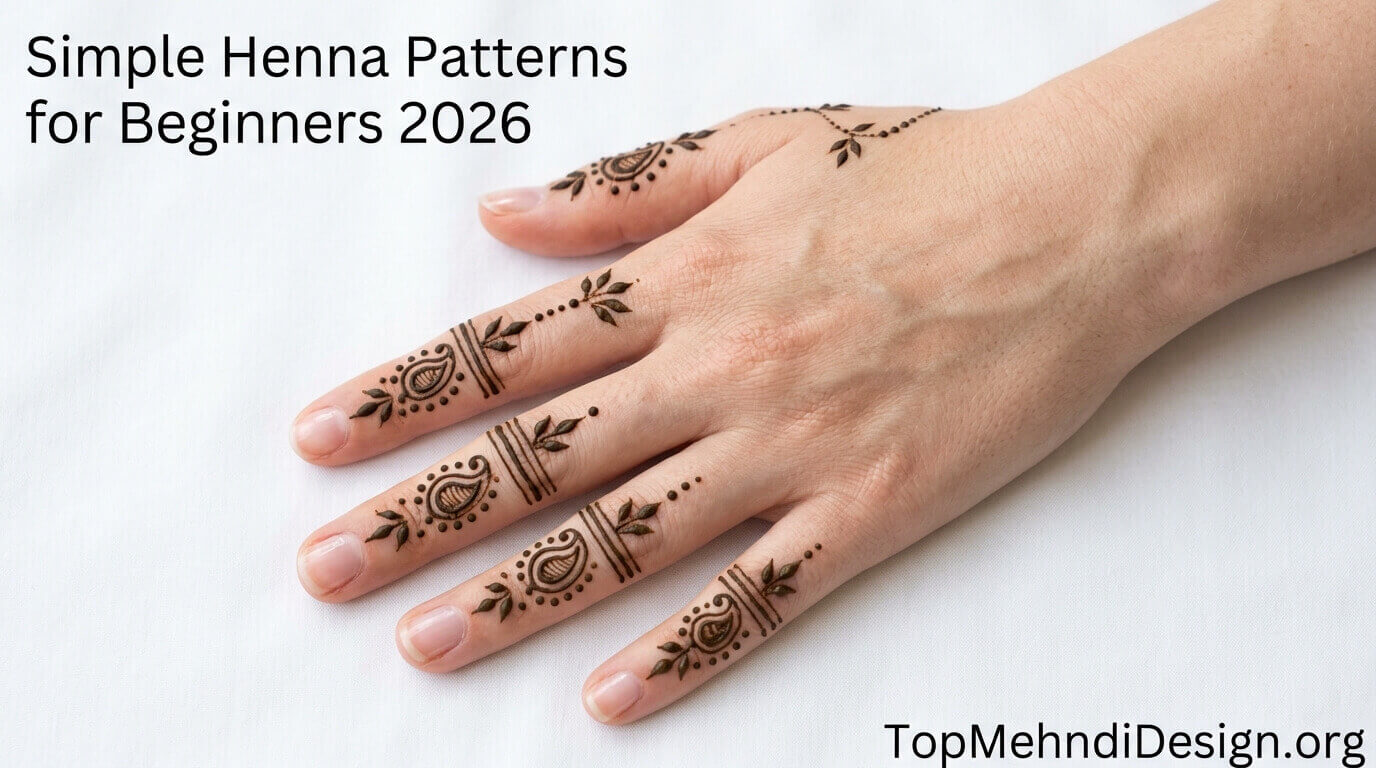 Simple Henna Patterns for Beginners 2026