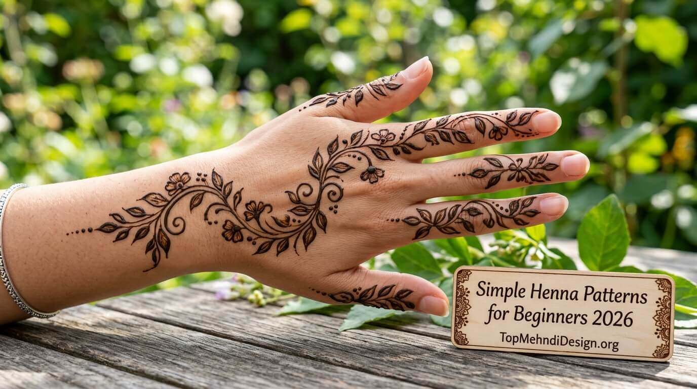 Simple Henna Patterns for Beginners 2026