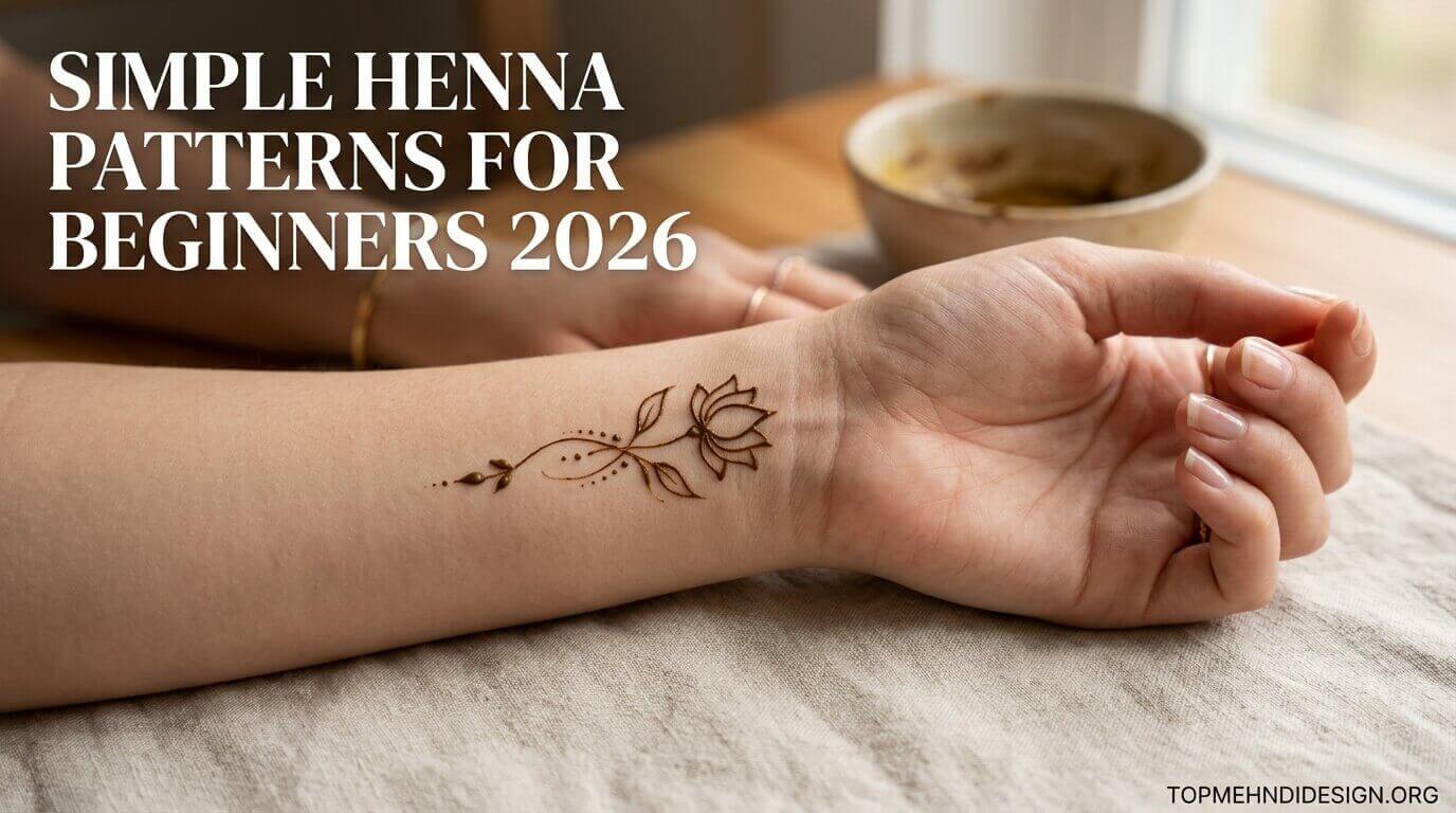Simple Henna Patterns for Beginners 2026