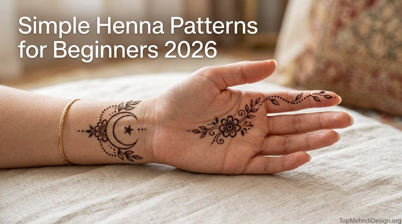 Simple Henna Patterns for Beginners 2026