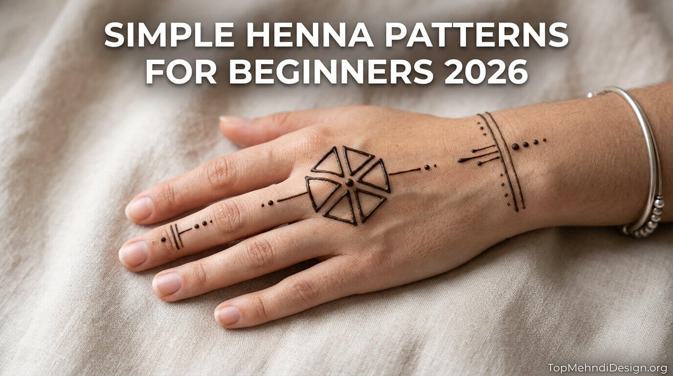 Simple Henna Patterns for Beginners 2026