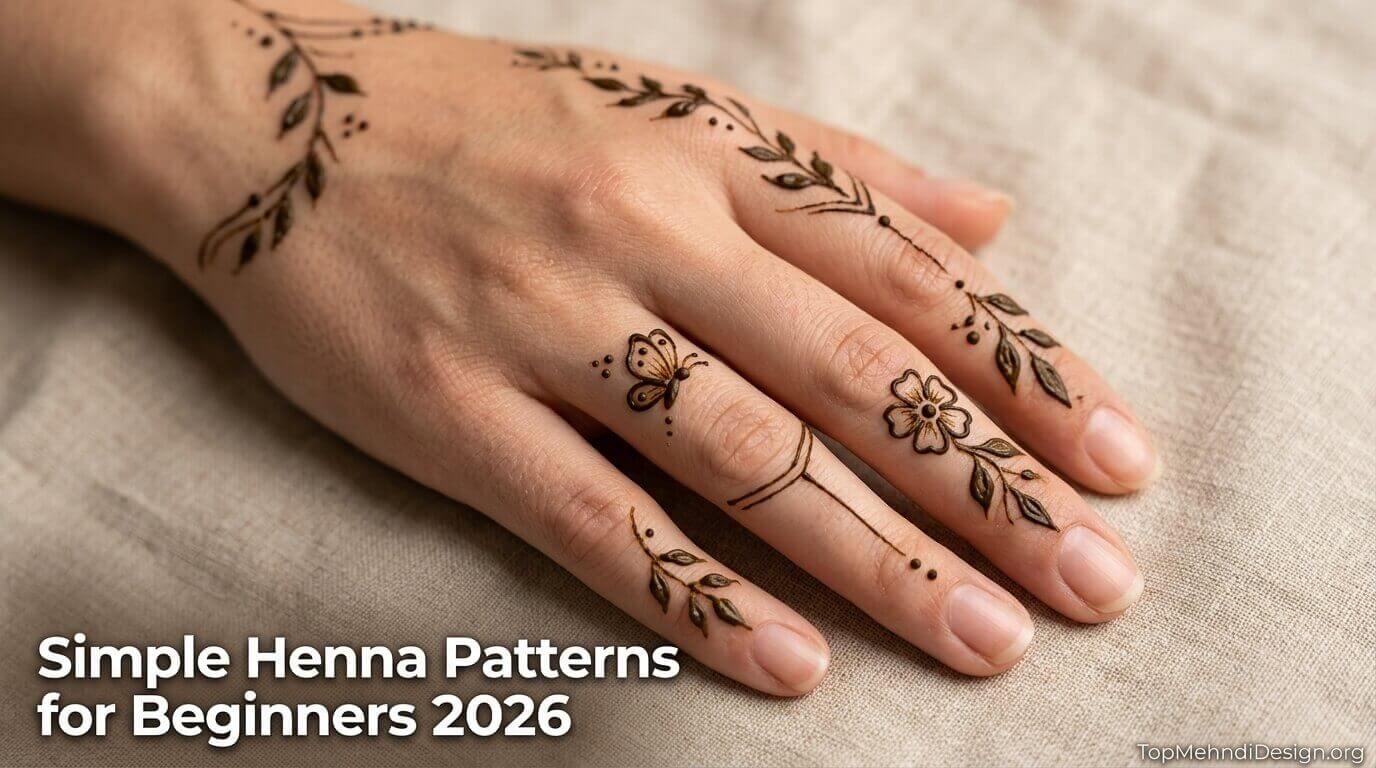 Simple Henna Patterns for Beginners 2026