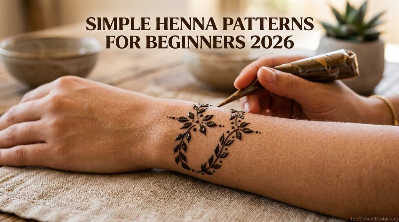 Simple Henna Patterns for Beginners 2026