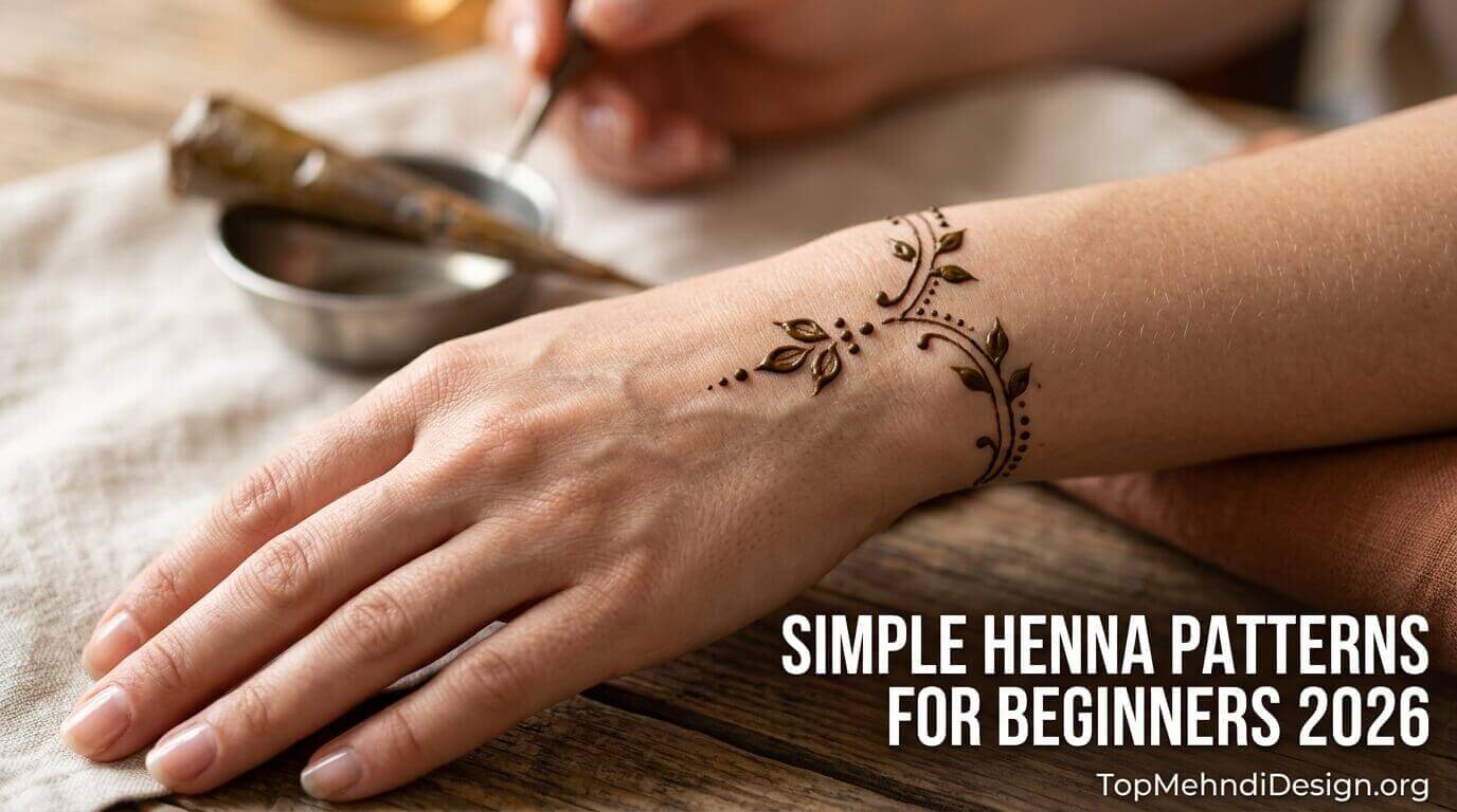 Simple Henna Patterns for Beginners 2026