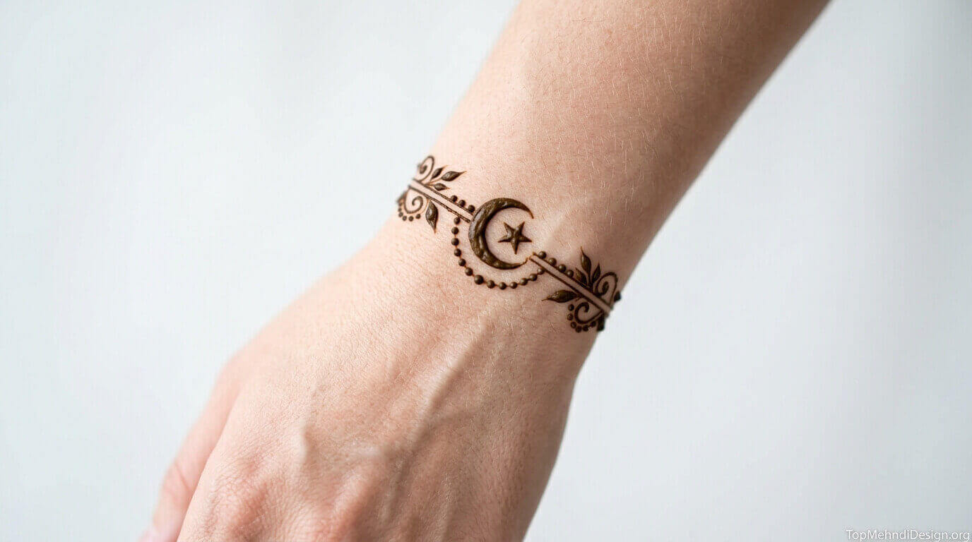 Wrist Mehndi Design Simple 2026
