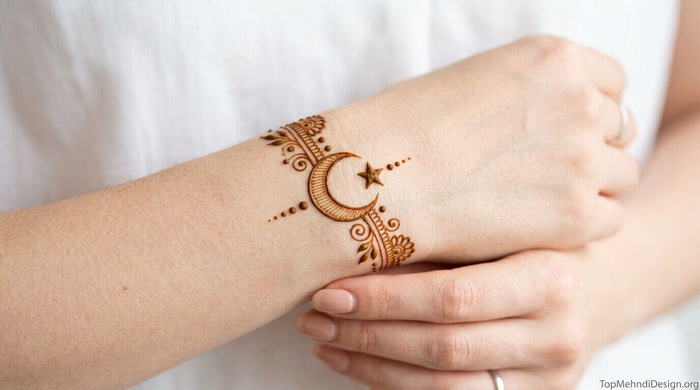 Wrist Mehndi Design Simple 2026