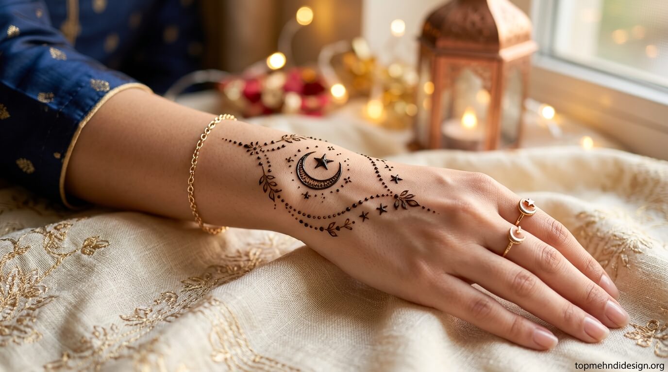 Bakra Eid Mehndi Design Wrist 2026