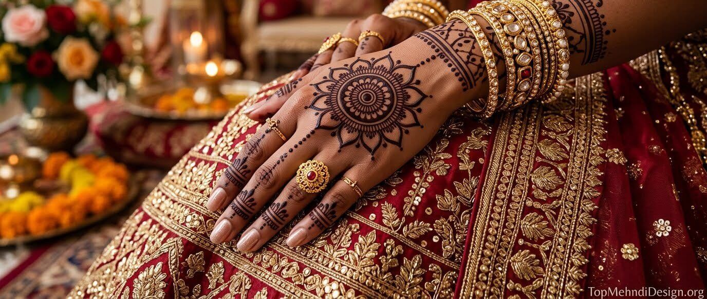 Easy Arabic Mehndi Design for Back Hand 2026