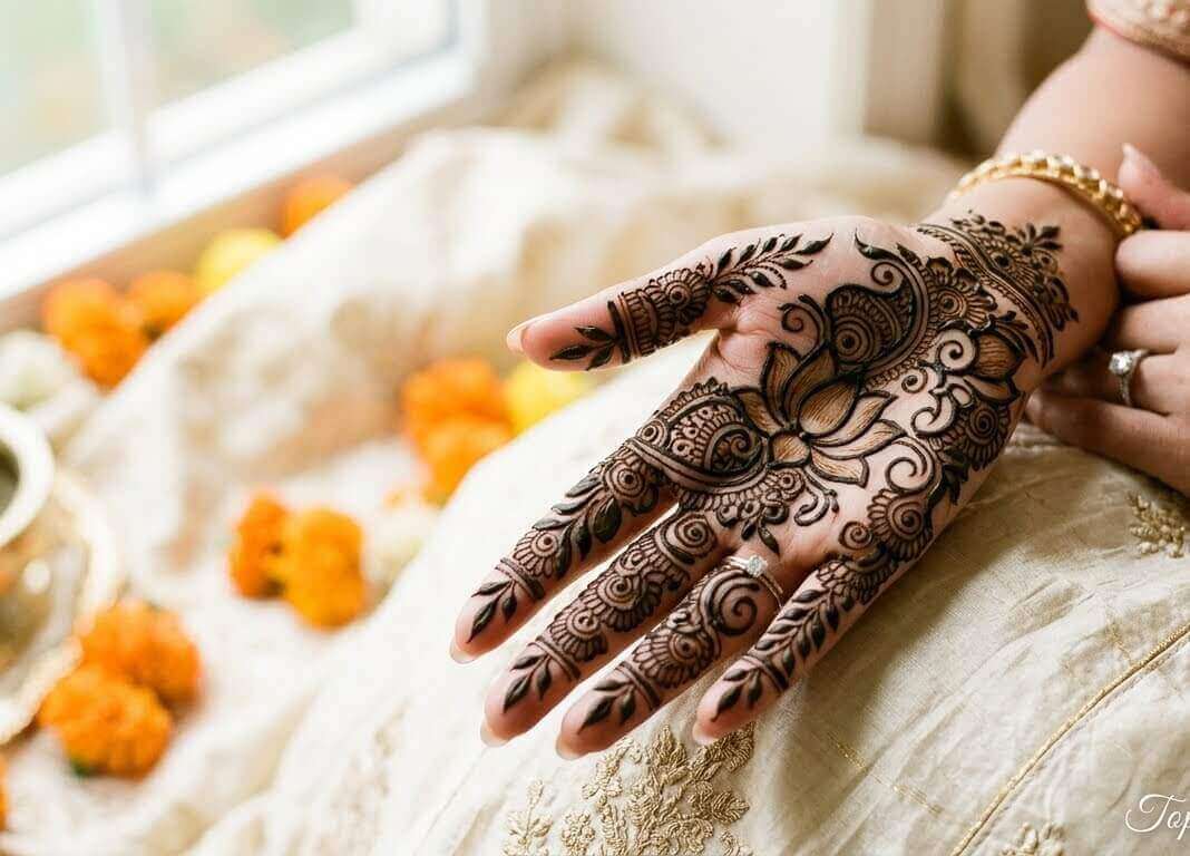 Easy Arabic Mehndi Design for Back Hand 2026