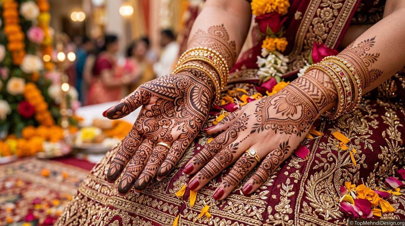 Easy Arabic Mehndi Design for Back Hand 2026