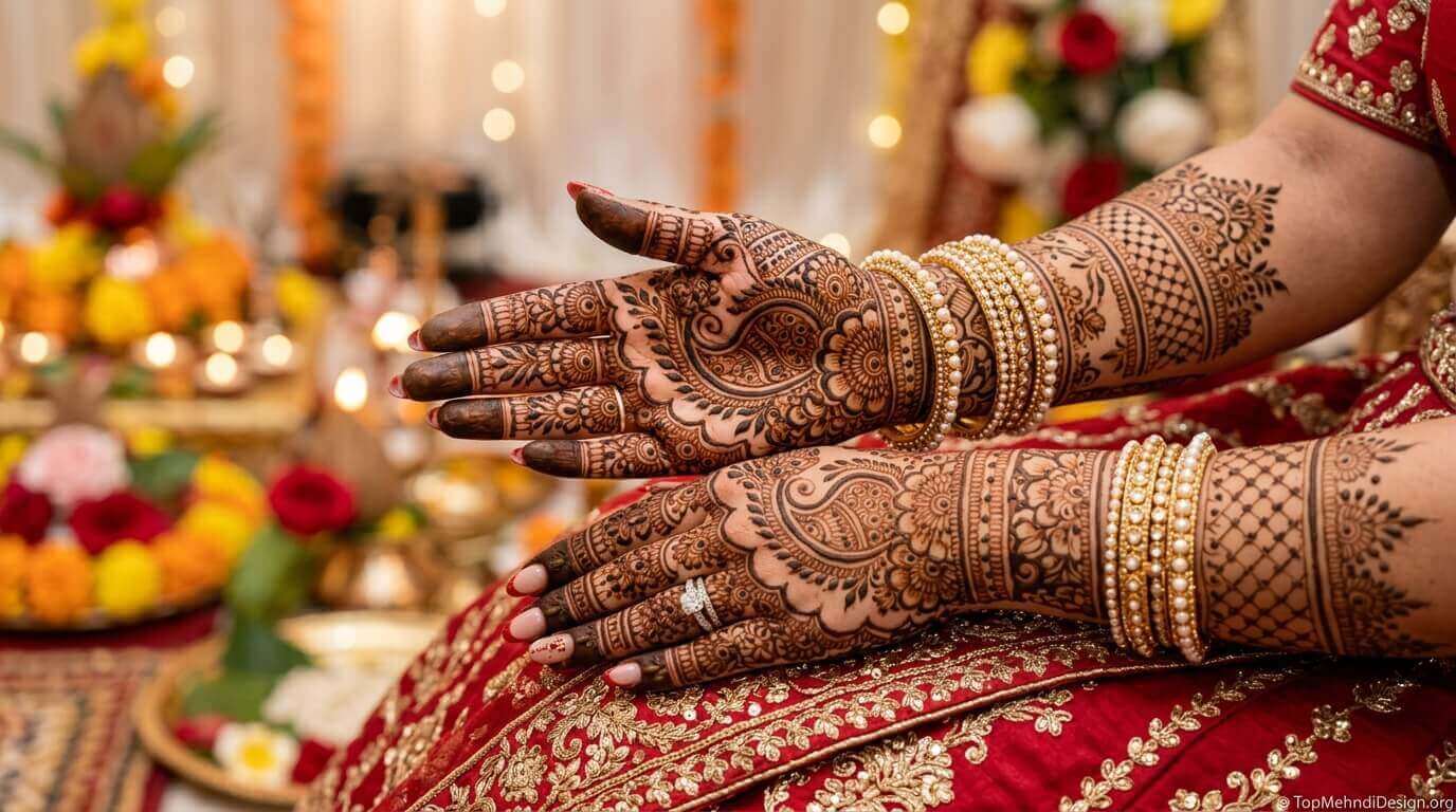 Easy Arabic Mehndi Design for Back Hand 2026