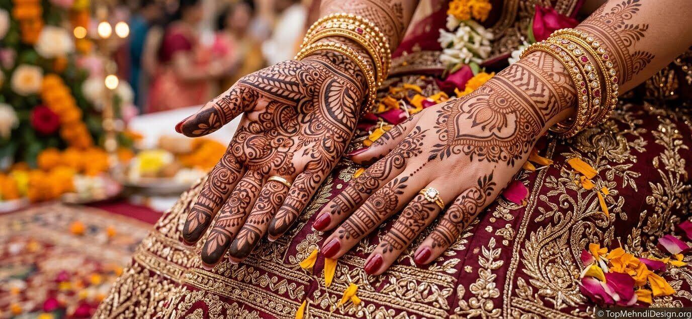 Easy Arabic Mehndi Design for Back Hand 2026