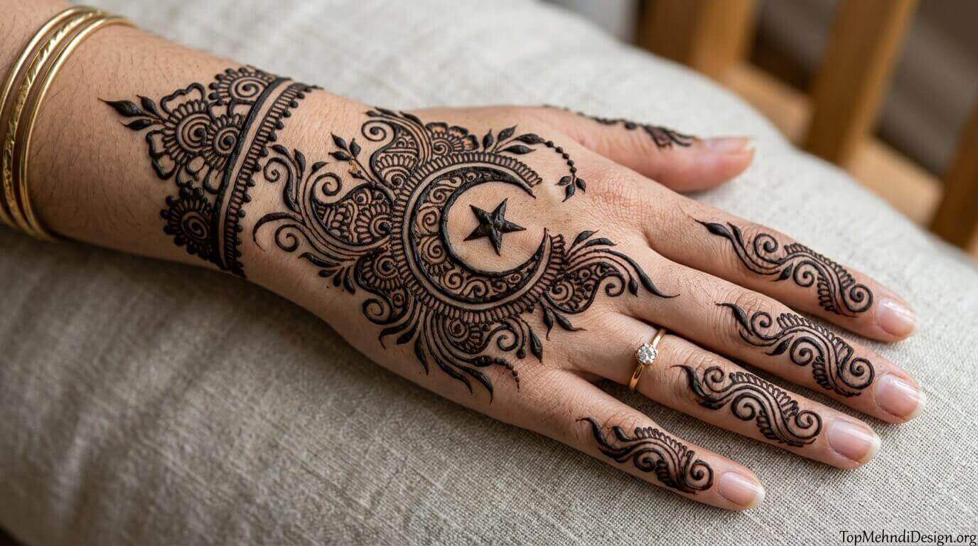 Simple Mehndi Design for Bride 2026