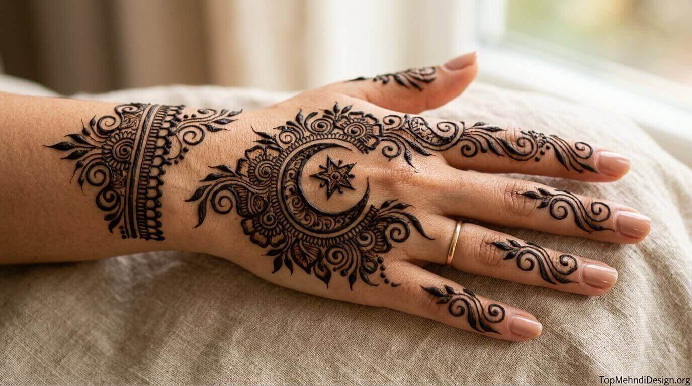 Simple Mehndi Design for Bride 2026