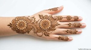 Simple Mehndi Design for Bride 2026